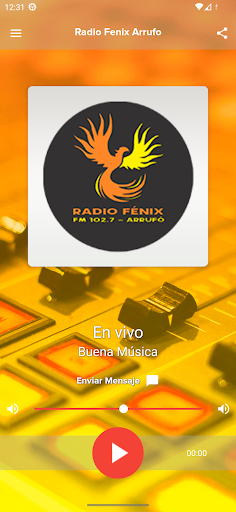 Android application Radio Fenix Arrufo screenshort