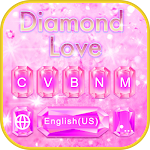 Diamond Love ? Keyboard Theme Apk