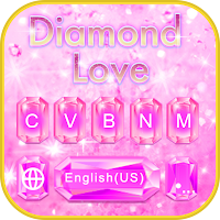 Тема для клавиатуры Diamondlove