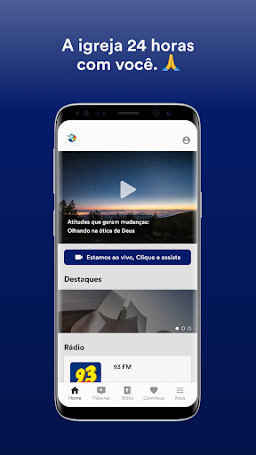 Android application Igreja Batista Triunfal screenshort