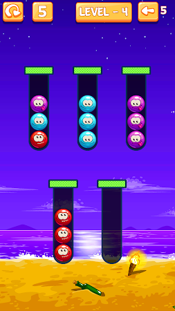 Game screenshot Emoji Sort: Color Puzzle Game apk download