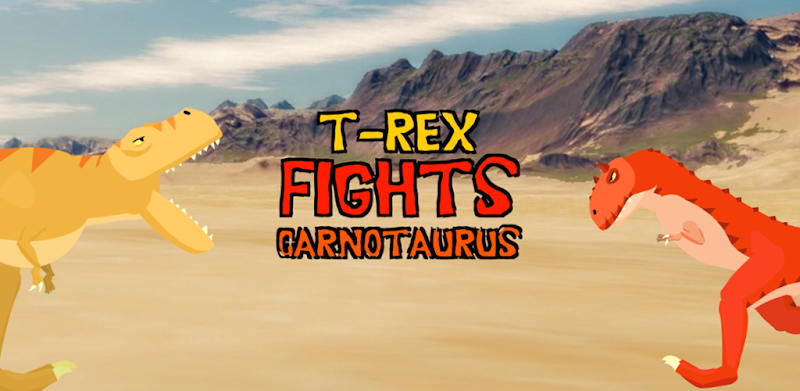 T-Rex Fights Carnotaurus