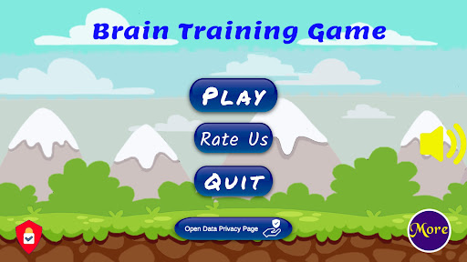 Android application Brain Training Game -Exercises screenshort