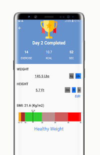 Home Workouts - No equipment - Lose Weight Trainer 18.82 Screenshots 6
