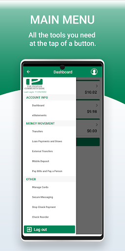 The Peoples Community Bank Screen 3