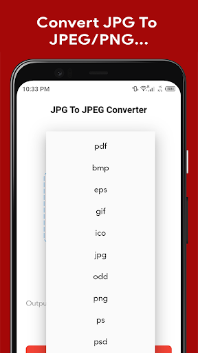 JPG To JPEG Photo Converter Screen 2