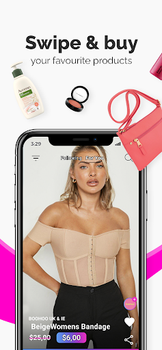 Android application Swyper screenshort
