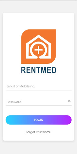 Android application Rentmed screenshort
