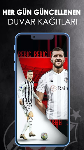 Android application Beşiktaş duvar kağıtları 2024 screenshort