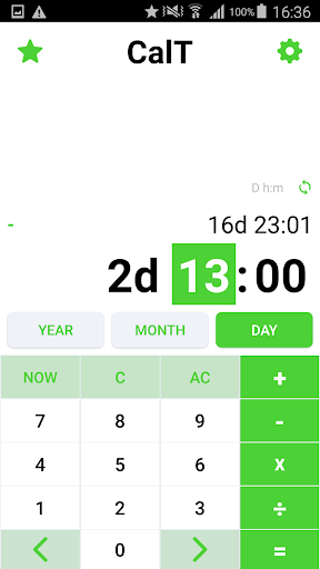 CalT - Date & Time Calculator Screen 3