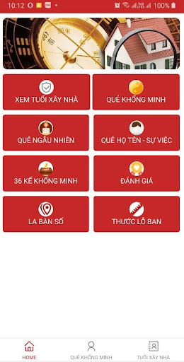 Android application Xem Tuổi Xây Nhà - Tốt - Xấu screenshort
