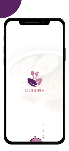 Android application cuisine screenshort