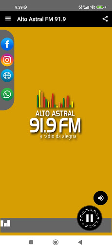 Alto Astral FM 91.9 Screen 2