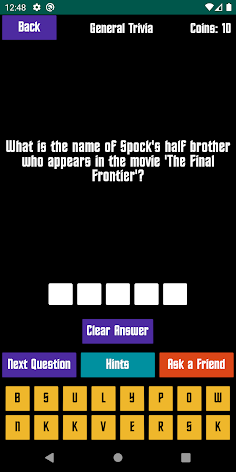Quiz About Star Trek - Screenshot 1