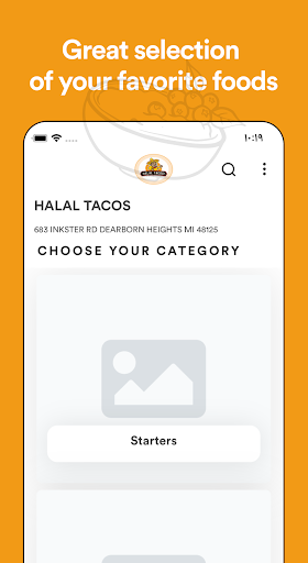 Halal Tacos Screen 2