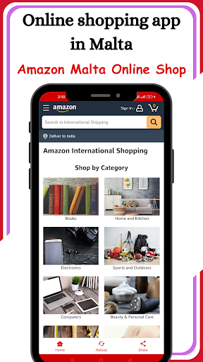 Malta Online Shopping Screen 3