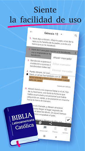 Android application Latinoamericana Biblia Сatolic screenshort