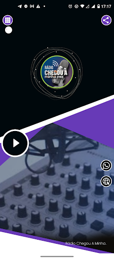 Android application Rádio Chegou a Minha Vez screenshort