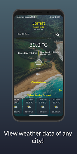 Mobilab Weather Screen 2