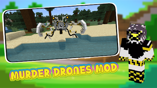 Murder Drones Mod For MCPE Screen 2