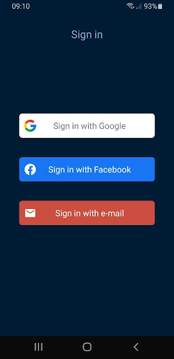 Android application OPEN.ioting screenshort
