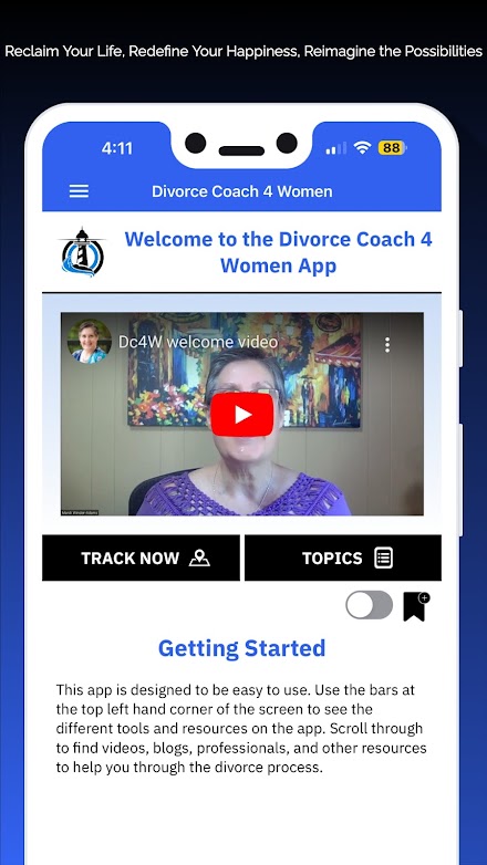 Divorce Coach 4 Women Screen 2