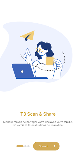Android application T3 Scan & Share - BAC screenshort