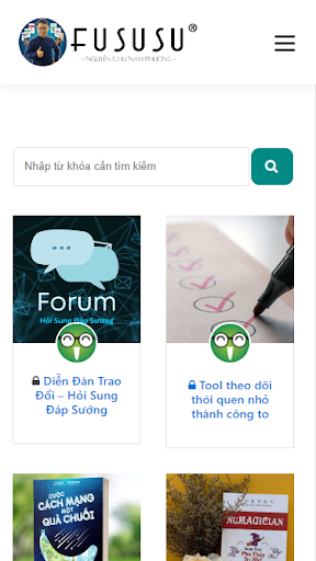 Android application Fususu Edu screenshort