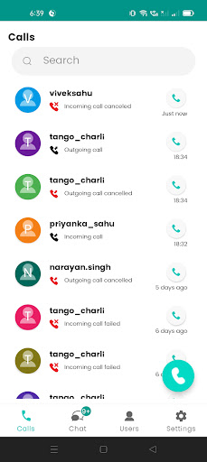 Screenshot of ROKiT Chit Chat