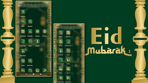 Eid Mubarak Theme Screen 2