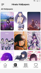 Captura 2 Hinata Hyuga Wallpapers 4K android