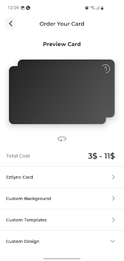EzSync Screen 3