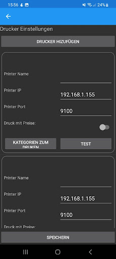Delivery Manager Screen 3