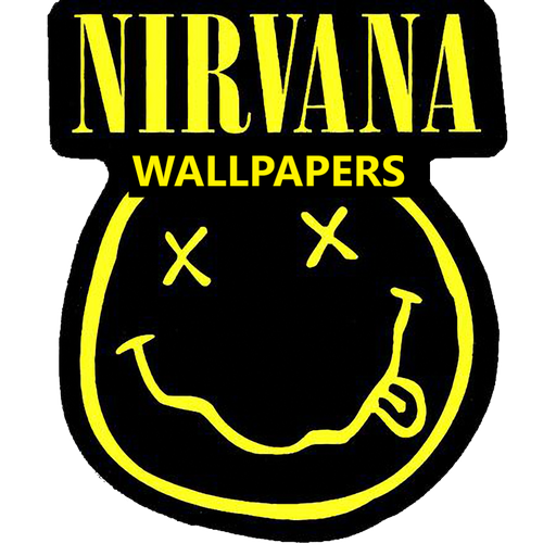 Kurt Cobain Nirvana Wallpapers logo