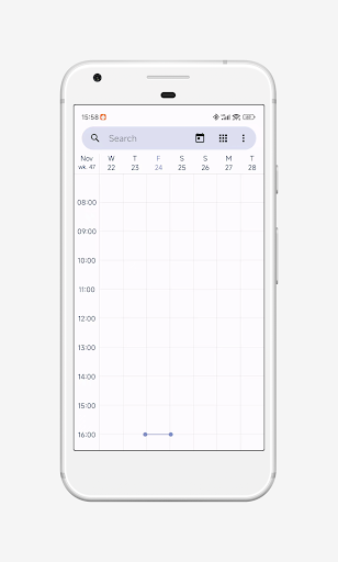 Android application Ant-Calendar screenshort