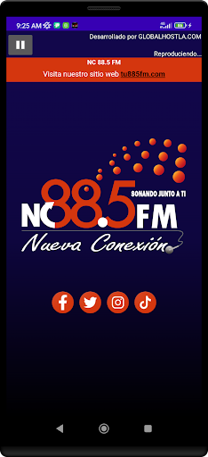 NC 88.5 FM Screen 2