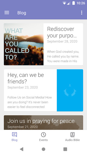 Android application PMCC Carson screenshort