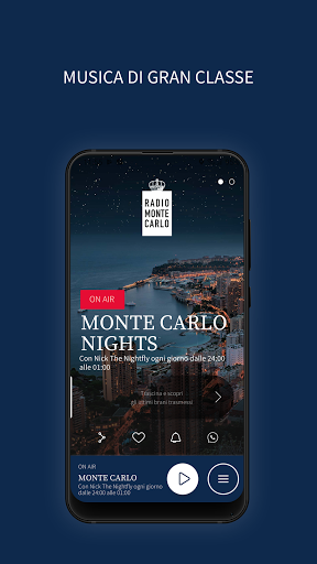 Android application Radio Monte Carlo - RMC screenshort