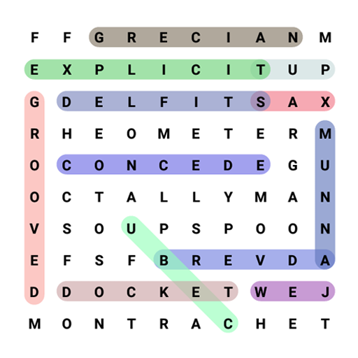 Word Search Games, Find a Word 1.0 Icon