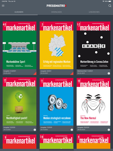 Android application MARKENARTIKEL screenshort