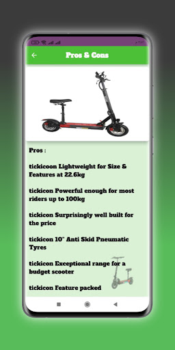 Kugoo Electric Scooter Guide Screenshot 2 - AppWisp.com