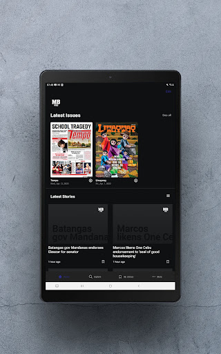 Manila Bulletin Screen 2