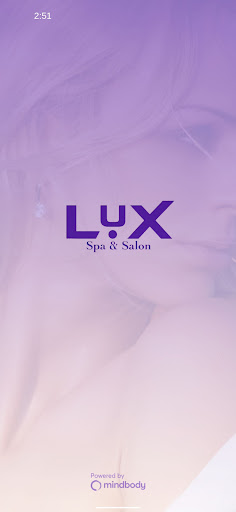 Android application Lux Spa & Salon screenshort