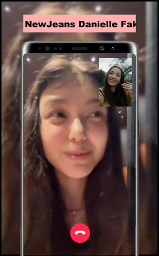 NewJeans Danielle Fake Call Screen 3