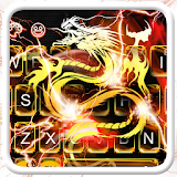 Gold Dragon Keyboard Theme icon