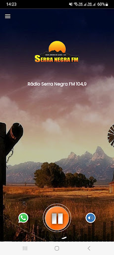 Android application Rádio Serra Negra FM 104,9 screenshort