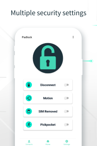 Padlock Anti-theft Phone Alarm Screen 3