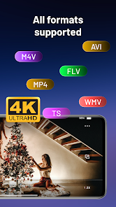 4K Player 2.1.1 APK + Мод (Unlimited money) за Android