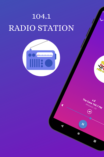 104.1 Radio Station Screen 2