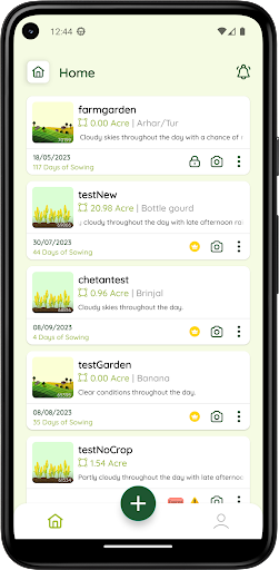 Android application Advick - Precision Farming screenshort